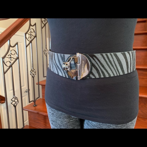 NEW Michael Kors Fur Belt - Picture 3 of 5